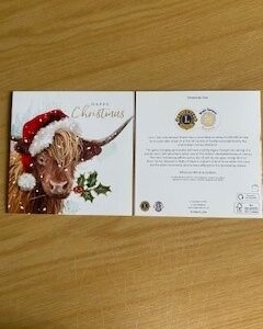 BTL Christmas Cards - A Christmas Cow