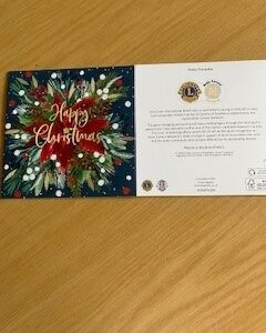 BTL Christmas Cards - Pretty Poinsettia