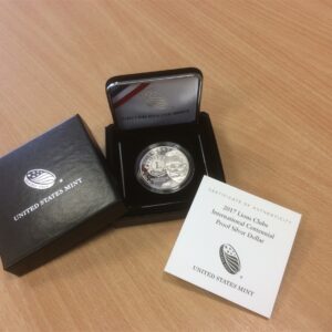 Coin Centennial Commemorative Silver Dollar