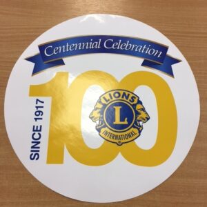 Decal 12" Centennial