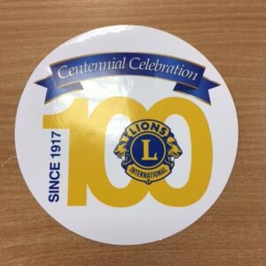 Decal 6" Centennial