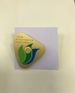 Pin 100% Attendance 2022-23