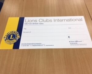 Club Presentation Cheques