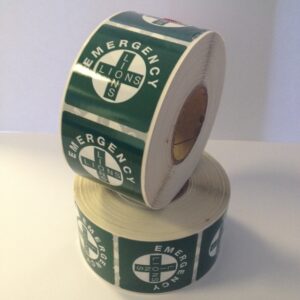 Message in a Bottle Stickers - Roll