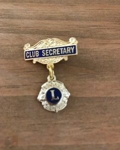 Plain Secretary Pin