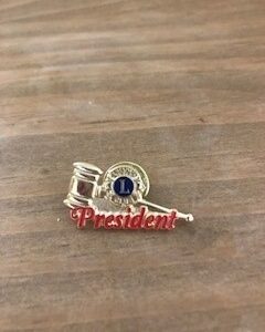 Deluxe President Pin