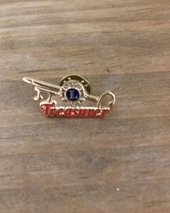 Deluxe Treasurer Pin