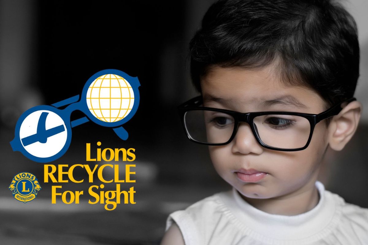 Lions Recycle for Sight